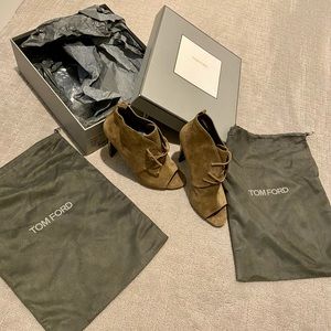 Brand New Tom Ford open toe boots